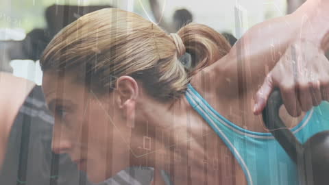 Dynamic Movement in Fitness Lifestyle with Data Visualization