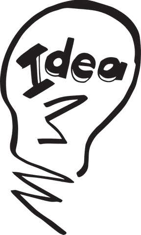 Creative Idea Symbol Light Bulb Drawing on Transparent Background - Download Free Stock Videos Pikwizard.com