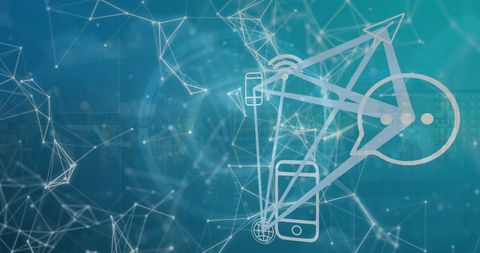 Abstract Digital Connections and Network Technology Concept - Download Free Stock Images Pikwizard.com