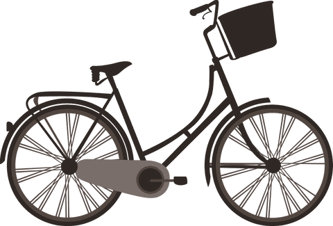 transparent bicycle illustration on transparent background - Download Free Stock Videos Pikwizard.com