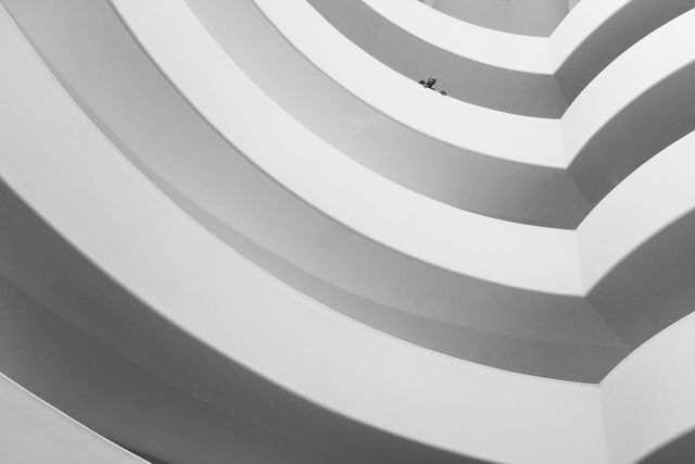 Modern Architectural Interior with Curved Lines and Minimalist Design - Download Free Stock Photos Pikwizard.com