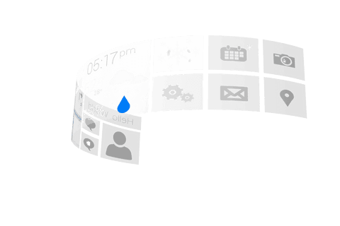 transparent digital weather interface with tech elements - Download Free Stock Videos Pikwizard.com