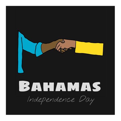 handshake symbolizing unity for bahamas independence day - Download Free Stock Templates Pikwizard.com