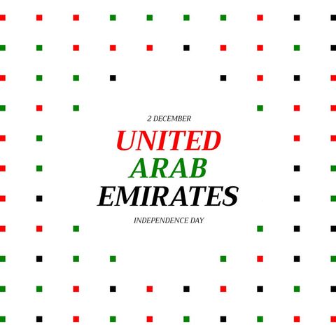 uae independence day celebration with geometric design - Download Free Stock Templates Pikwizard.com