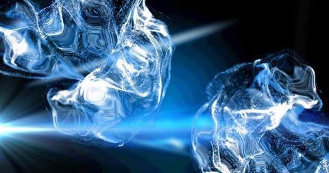 Dynamic Blue and White Abstract Fluid Forms - Download Free Stock Images Pikwizard.com