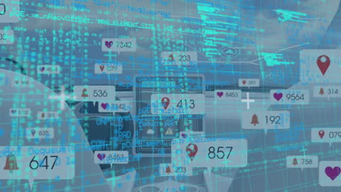 Abstract Visualization of Social Media Engagement Data