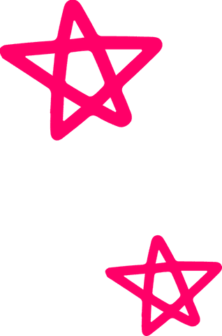 magenta star outline floating design on transparent background - Download Free Stock Videos Pikwizard.com