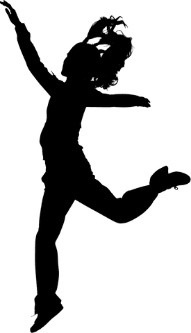 Silhouette Athlete Celebrating with Transparent Background - Download Free Stock Videos Pikwizard.com