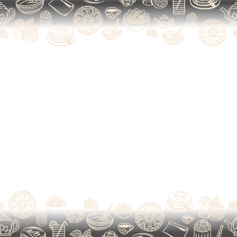boho sketchy food border on transparent background copy space - Download Free Stock Videos Pikwizard.com