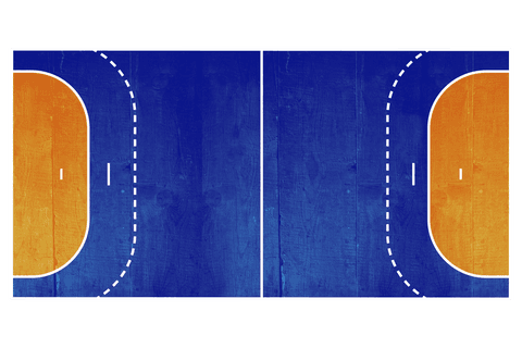 High Angle View of Transparent Painted Sport Field - Download Free Stock Videos Pikwizard.com