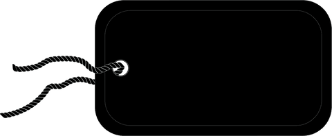 Black Tag with Copy Space on Transparent Background for Branding - Download Free Stock Videos Pikwizard.com