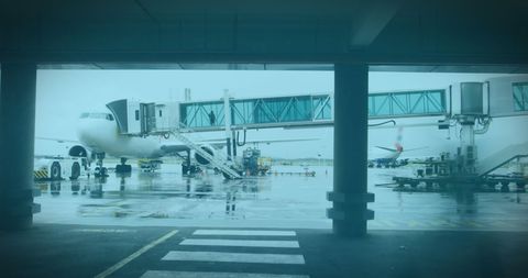 airport motion sensory digital interface illustration - Download Free Stock Images Pikwizard.com