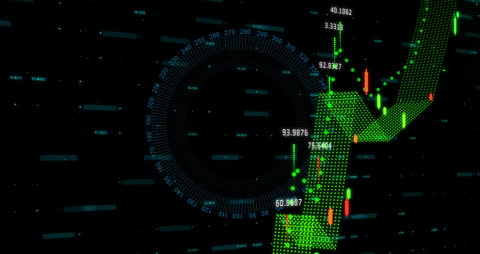 Digital Data Visualization with Technological Elements