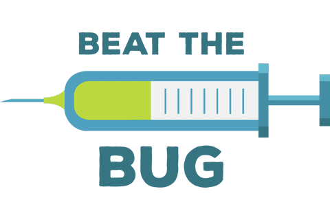 beat the bug text with syringe on transparent background - Download Free Stock Videos Pikwizard.com