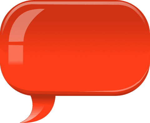 Transparent Orange Speech Bubble Isolated for Creative Design Projects - Download Free Stock Videos Pikwizard.com