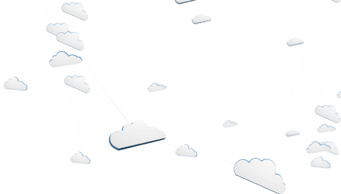 Abstract Transparent Digital Clouds Connected by White Lines - Download Free Stock Videos Pikwizard.com