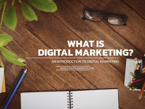 educational digital marketing concept on organized desk - Download Free Stock Templates Pikwizard.com