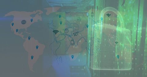 Digital security in a global data network