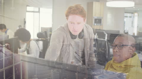 Collaborative Office Environment with Technology Overlay