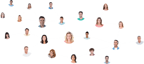 Transparent Network Connections of Business Professionals - Download Free Stock Videos Pikwizard.com