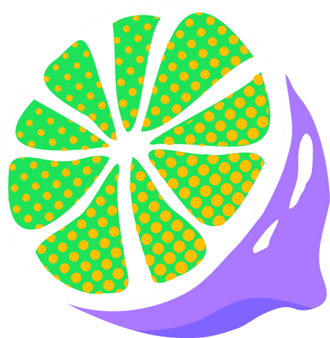 pop-art lime slice on transparent background with bold colors - Download Free Stock Videos Pikwizard.com