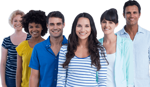 Transparent Diverse Team with Smiling Professionals - Download Free Stock Videos Pikwizard.com