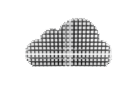 3d digital cloud illustration on transparent background - Download Free Stock Videos Pikwizard.com