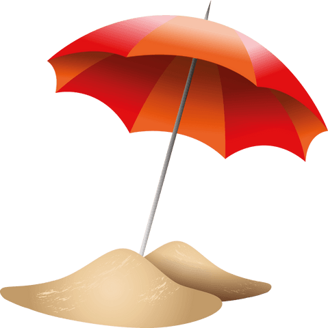 transparent beach umbrella on sand for summer design - Download Free Stock Videos Pikwizard.com