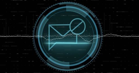 digital envelope with scanning data interface - Download Free Stock Images Pikwizard.com