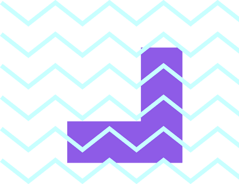 Transparent Abstract Zigzag Background with L-Shaped Block - Download Free Stock Videos Pikwizard.com