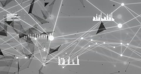 Abstract Global Network Connectivity Interface - Download Free Stock Images Pikwizard.com