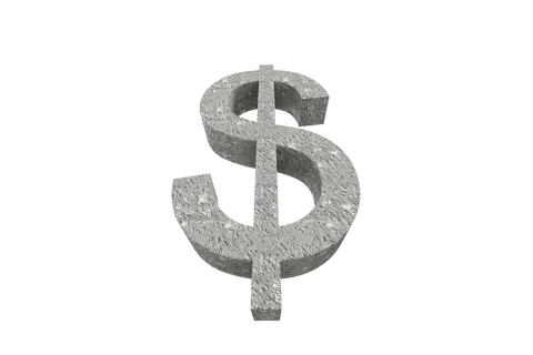 3d stone dollar symbol on transparent background - Download Free Stock Videos Pikwizard.com