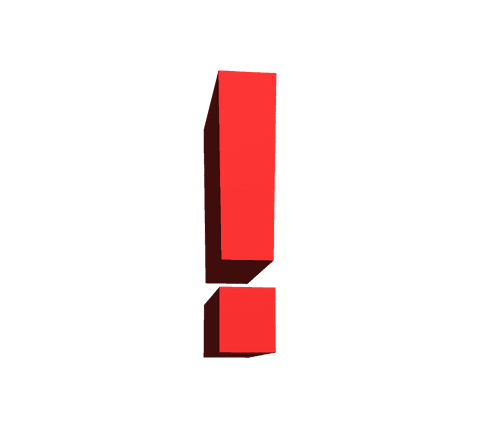 red exclamation mark on transparent background vector - Download Free Stock Videos Pikwizard.com