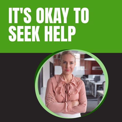 Empowering Message Encouraging Mental Health Support in Workplace - Download Free Stock Templates Pikwizard.com