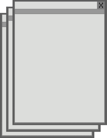 minimalistic stack of blank windows with transparent background - Download Free Stock Videos Pikwizard.com