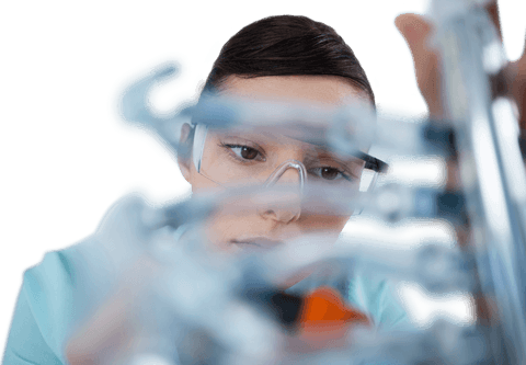 transparent view of determined woman repairing computer motherboard - Download Free Stock Videos Pikwizard.com