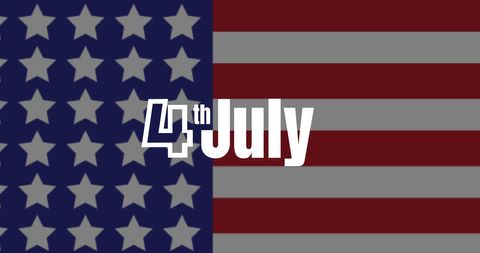Fourth of July Celebration with Patriotic American Flag Theme - Download Free Stock Images Pikwizard.com