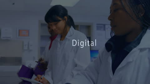 Diverse Scientists Working Together in Modern Laboratory