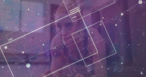 Augmented Reality Enhances Home Workout Session