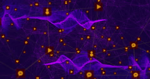 Dynamic Social Media Network with Abstract Connections