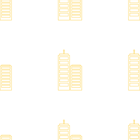Yellow Building Icons Pattern on Transparent Background Illustration - Download Free Stock Videos Pikwizard.com