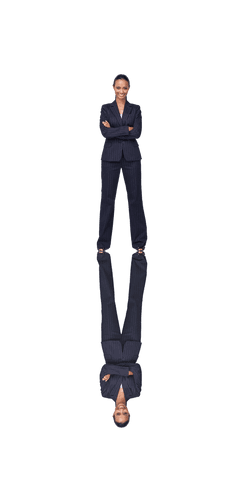 businesswoman in black suit on transparent background reflecting confidence - Download Free Stock Videos Pikwizard.com