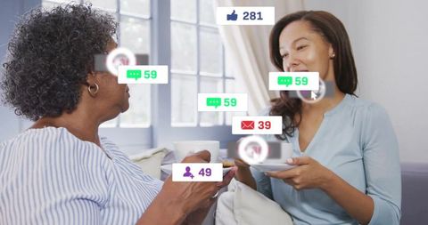 Family Bonding with Social Media Notifications