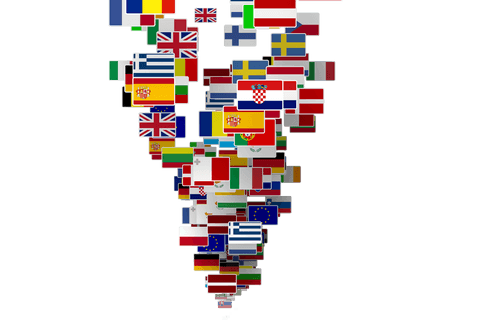 fluttering nations: global flags on transparent background - Download Free Stock Videos Pikwizard.com