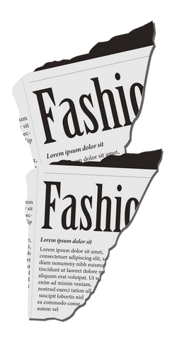 transparent torn paper with fashion headline collage - Download Free Stock Videos Pikwizard.com