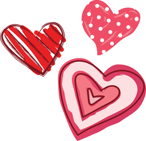 Creative Red Heart Designs on Transparent Background for Love Theme - Download Free Stock Videos Pikwizard.com