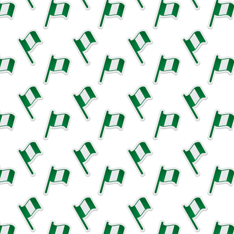 seamless nigerian flags on transparent background - Download Free Stock Videos Pikwizard.com