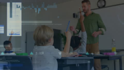 Animated Data Processing in Multicultural Classroom Setting