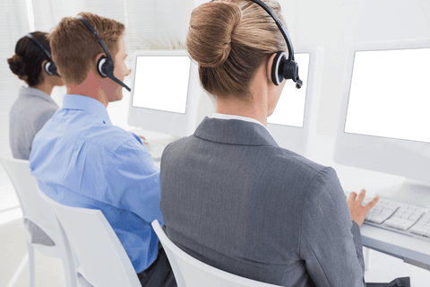 Transparent Team Using Headsets in Modern Workspace - Download Free Stock Videos Pikwizard.com