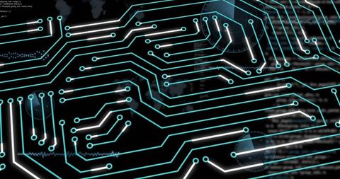 Digital Circuit Connection Overlay with Abstract Nodes